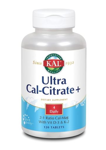 Ultra Cal Citrate+ 120 Tablets