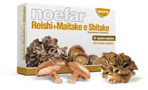 Reishi Shiitake-Maitake-30 Capsules