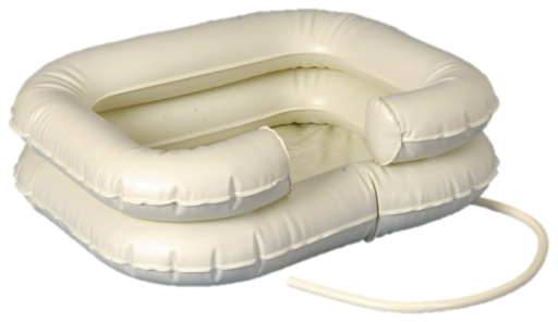 Inflatable lavacabezas