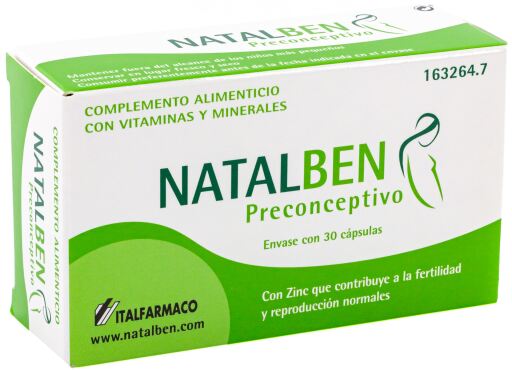 Natalben Nutritional Supplement Natalben Supra 30 Caps