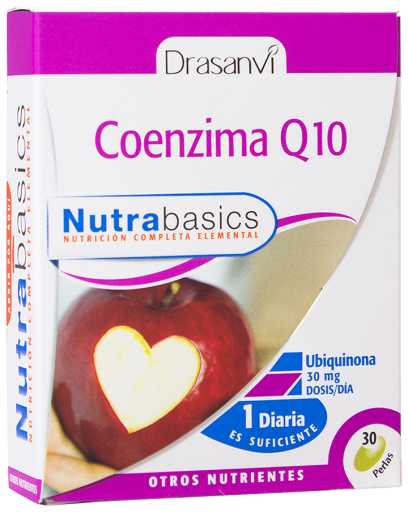 Coenzyme Q10 30mg 30 Nutrabasic Pearls