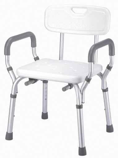 Bathroom Aluminum chair with arms