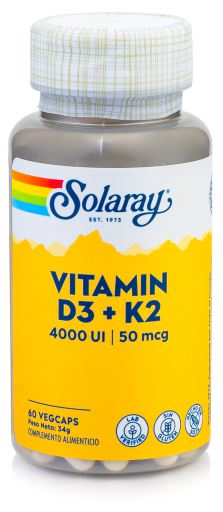 Vitamin D3 + K2 60 Capsules