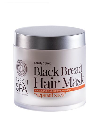 Fresh Spa Black Bread Strength and Shine Hair Mask 400 ml