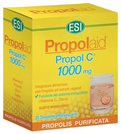 Propolaid Propol C 1000 mg 20 Effervescent Tablets