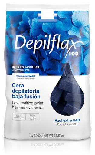 Depilatory Wax Low Fusion Blue 3ab 1000 gr