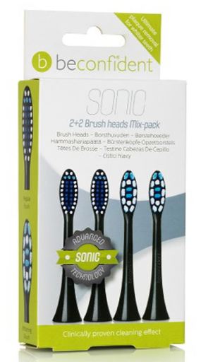 Sonic Regular-Whitening Brush Heads 4 pieces