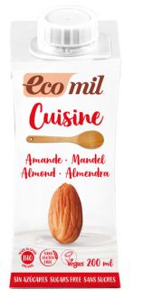 Organic Almond Cream for cooking 200 ml