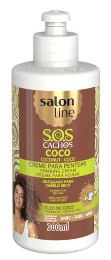 Sos Creme Pentear Coco Trat Profundo 300ml Salon Line