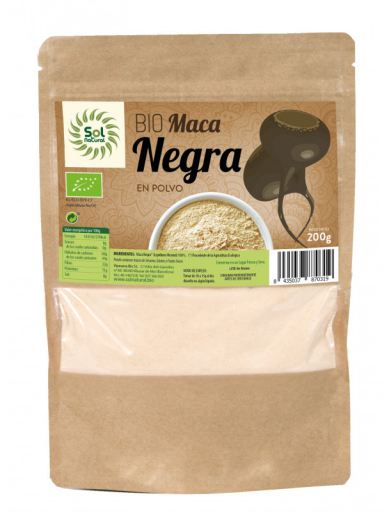 Organic Black Maca Powder 200 gr