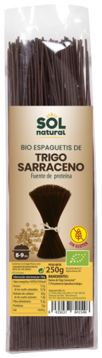 Organic Gluten-free Buckwheat Spaghetti 250 gr