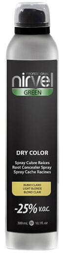 Green Dry Color Spray Covers Roots 300 ml