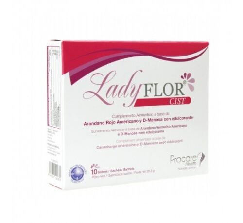 Ladyflor Cystitis 10 Envelopes