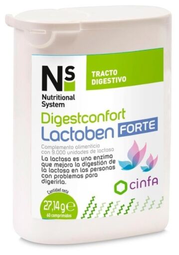 Ns Digest Comfort Lactoben Forte 60 Capsules