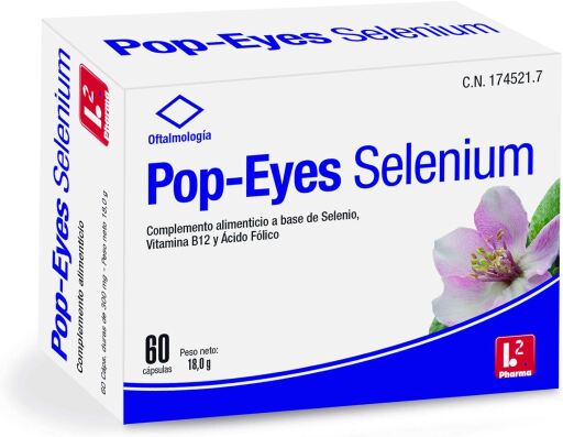 Pop Eyes Selenium 60 Capsules