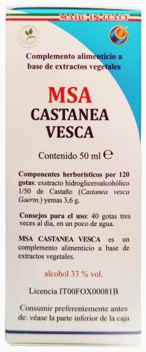 Msa Castanea Vesca Buds 50 ml