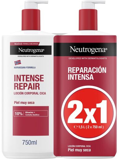 Intense Repair Body Lotion Very Dry Skin 2x750 ml